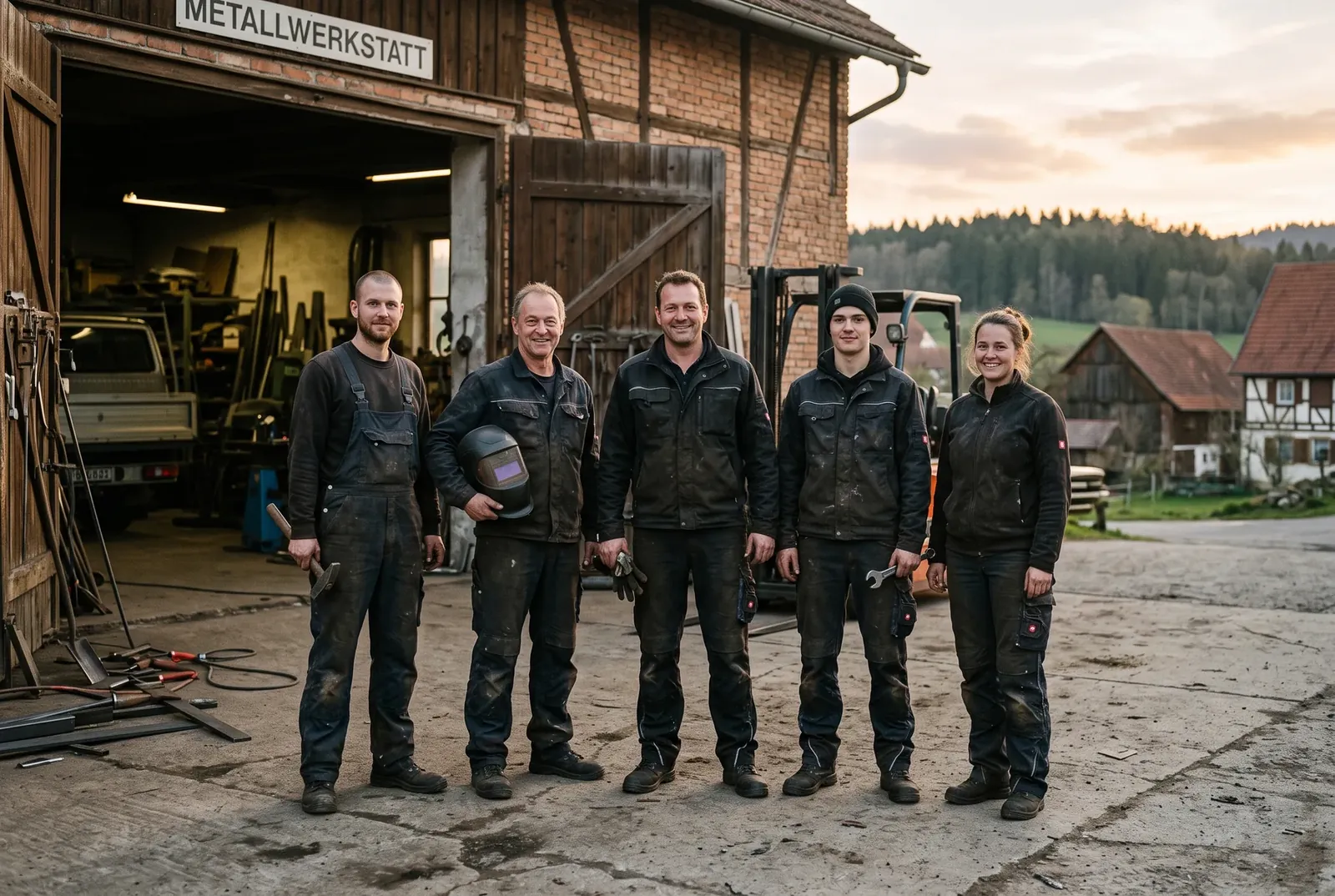 Das Team von Metallbau Brenner