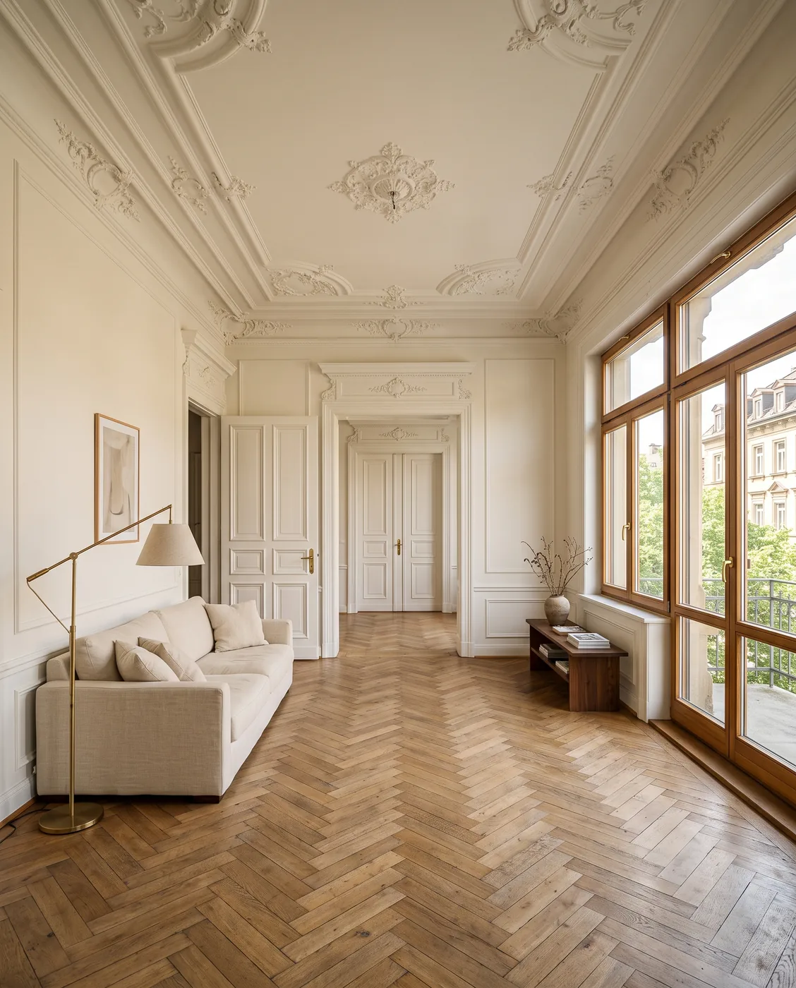 Altbauwohnung mit Stuck