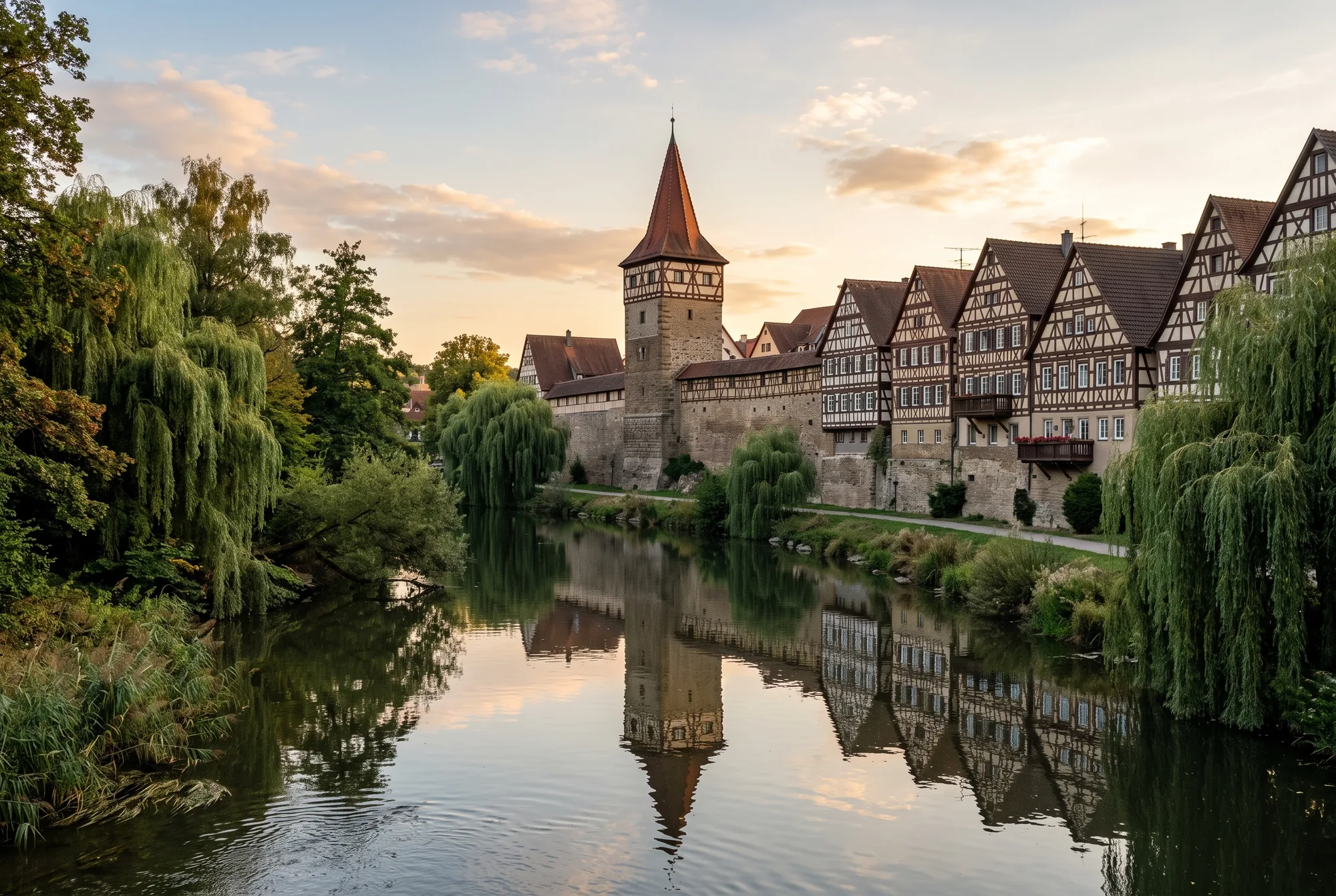 Waiblinger Altstadt an der Rems